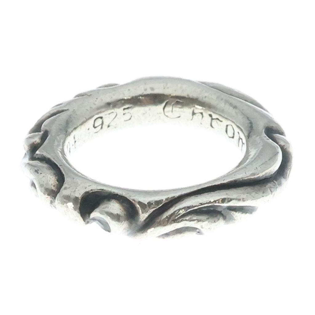 CHROME HEARTS(クロムハーツ) SCRL BAND スクロールバンド リング シルバー BCA351 #9