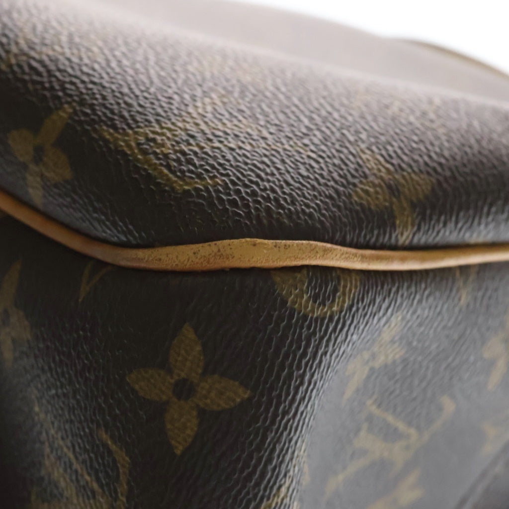 LOUIS VUITTON(ルイヴィトン) モノグラム エヴァジオン PVC レザー ハンドバッグ ボストンバッグ トラベルバッグ ブラウン M41443