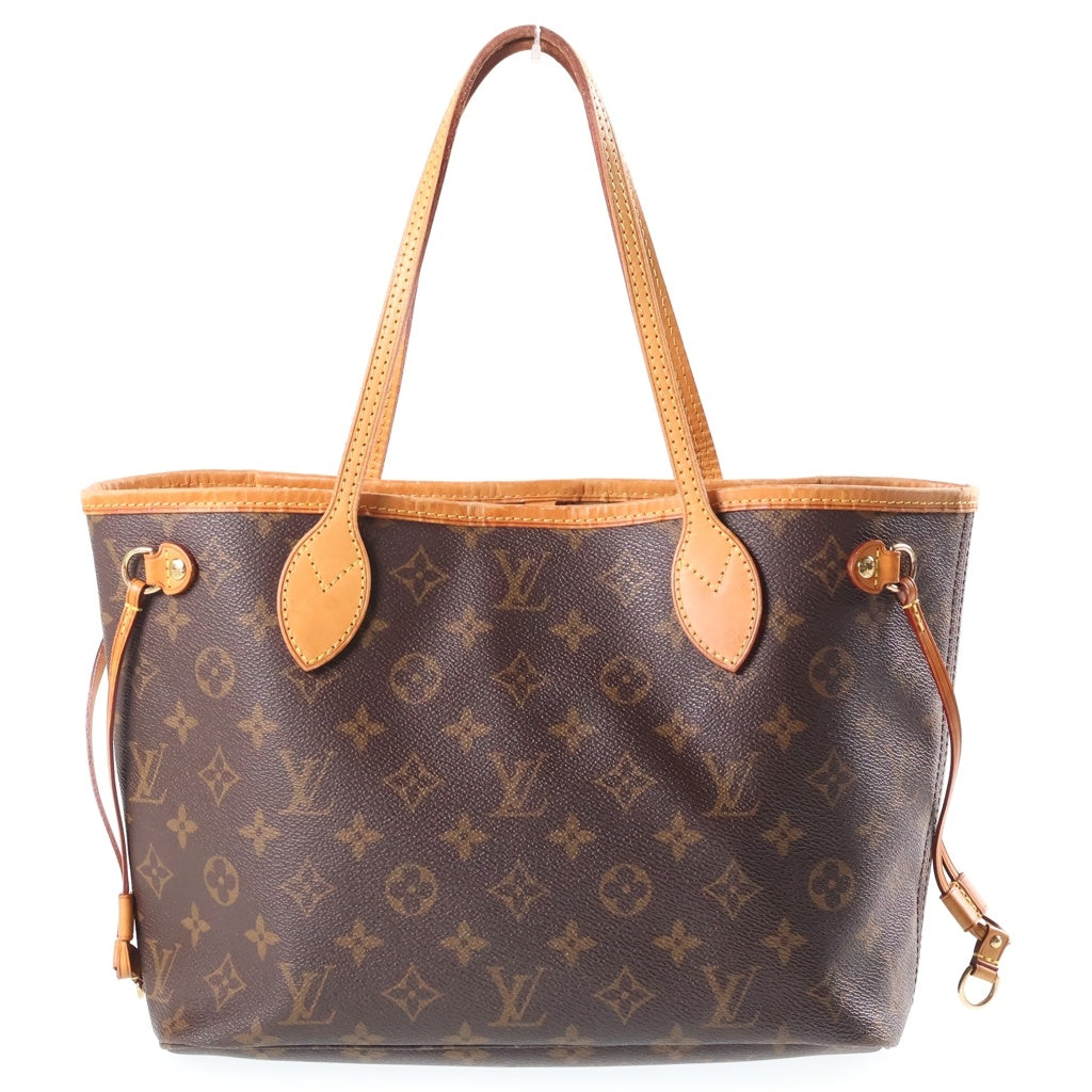 LOUIS VUITTON(ルイヴィトン) モノグラム ネヴァーフルPM PVC レザー トートバッグ ブラウン M40155 レディース