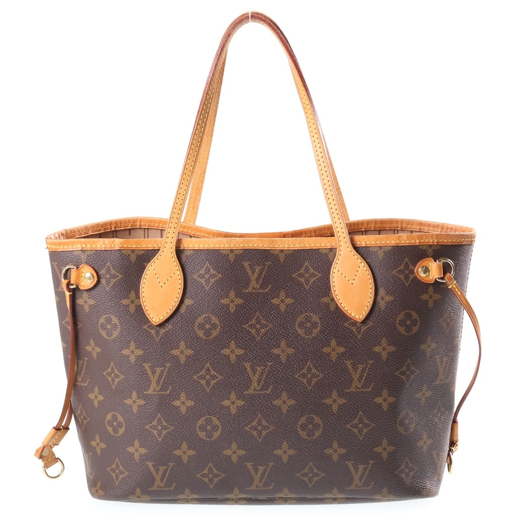 LOUIS VUITTON(ルイヴィトン) モノグラム ネヴァーフルPM PVC レザー トートバッグ ブラウン M40155 レディース