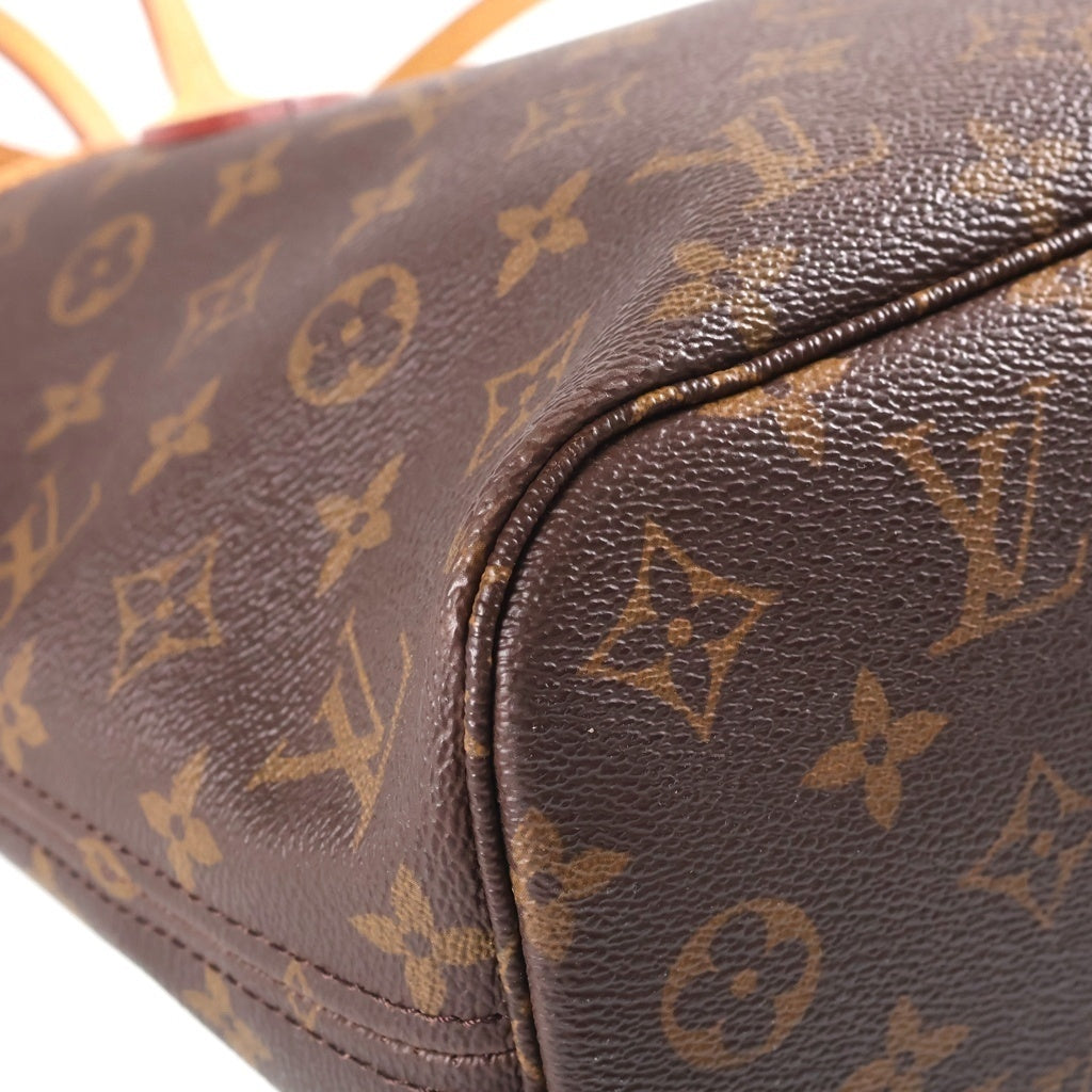 LOUIS VUITTON(ルイヴィトン) モノグラム ネヴァーフルPM PVC レザー トートバッグ ブラウン M40155 レディース
