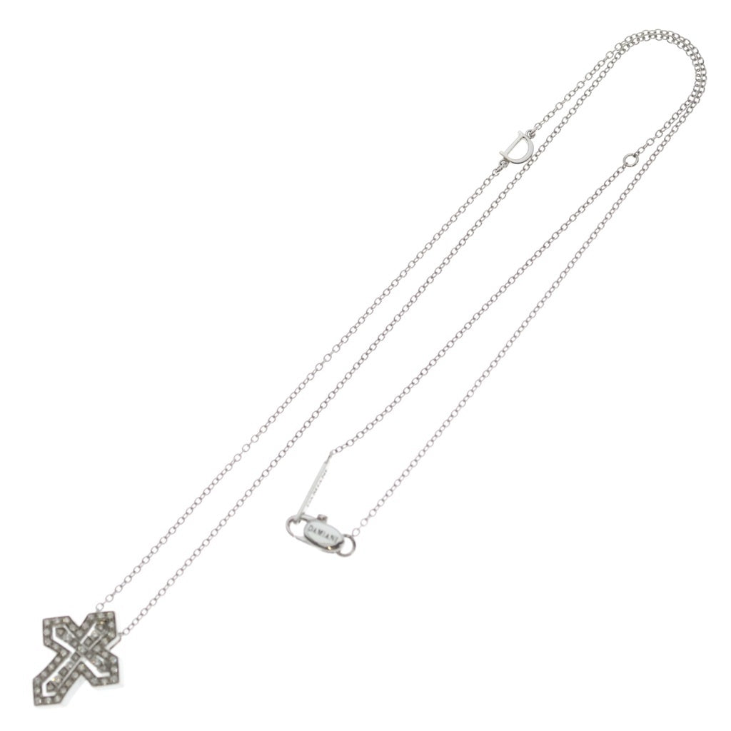 DAMIANI(ダミアーニ) ベルエポック クラウンS ダイヤモンド Au750 K18WG ネックレス ペンダント ホワイトゴールド レディース