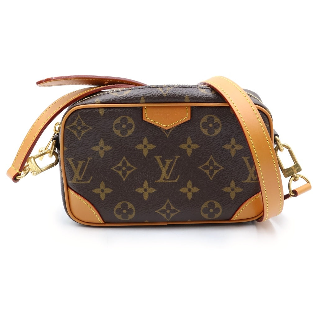 LOUIS VUITTON(ルイヴィトン) モノグラム トロカデロ ウェアラブル ウォレット ショルダーバッグ ブラウン PVCレザー M14058 RFID レディース