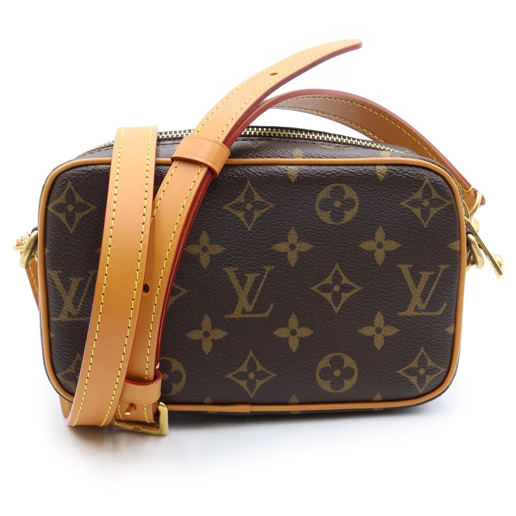 LOUIS VUITTON(ルイヴィトン) モノグラム トロカデロ ウェアラブル ウォレット ショルダーバッグ ブラウン PVCレザー M14058 RFID レディース