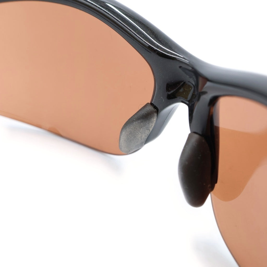 OAKLEY(オークリー) ハーフリム サングラス アイウェア ブラウンフレーム レディース