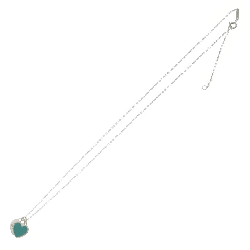 TIFFANY & Co.(ティファニー) リターントゥ ハート ティファニー ネックレス ペンダント チェーン シルバー×ティファニーブルー SV925 レディース