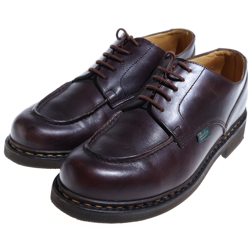NO BRAND(ノーブランド) CHAMBORD シャンボード Uチップ レザーシューズ 革靴 ブラウン