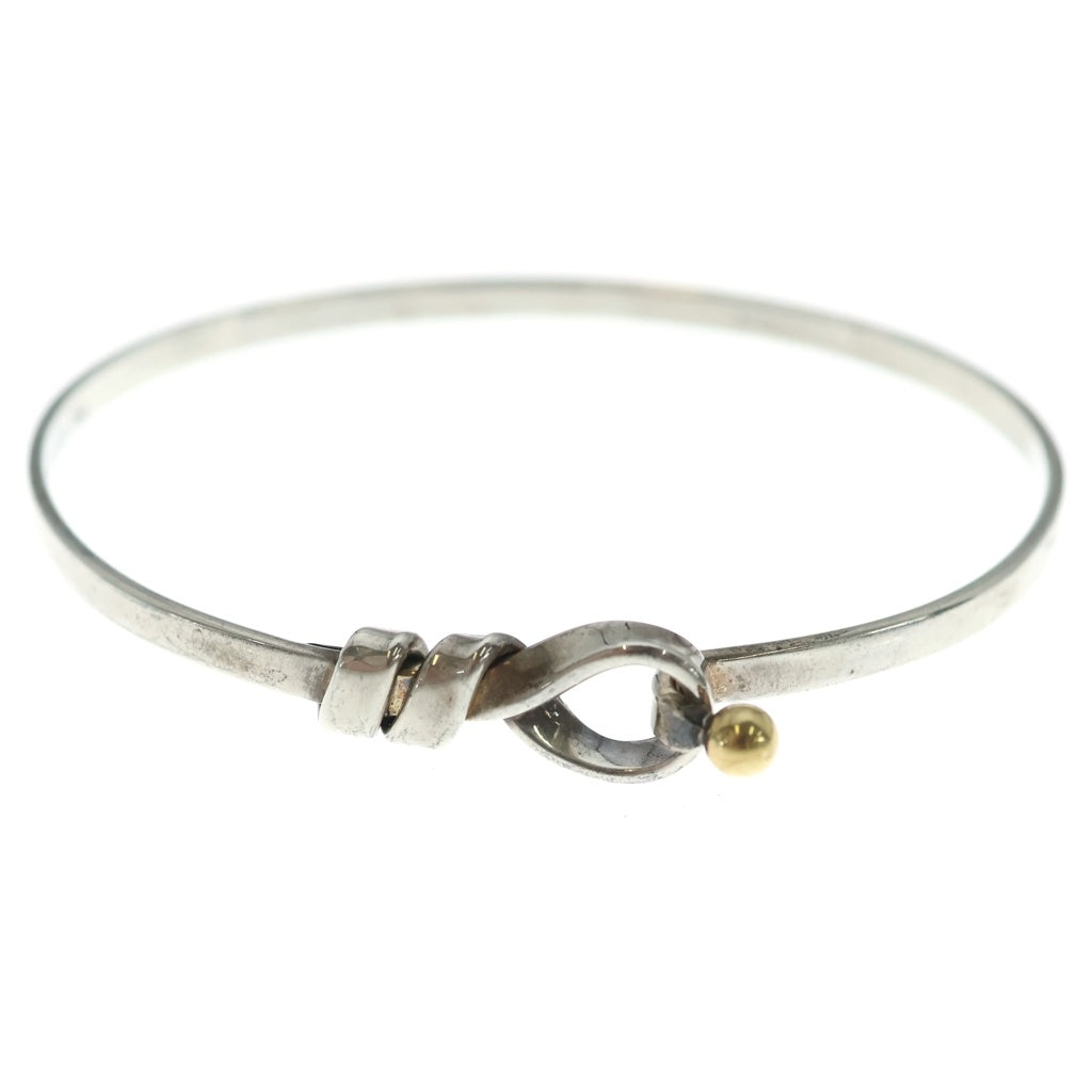 TIFFANY & Co.(ティファニー) フック&アイ ラブノット ブレスレット SV925 K18 シルバー レディース