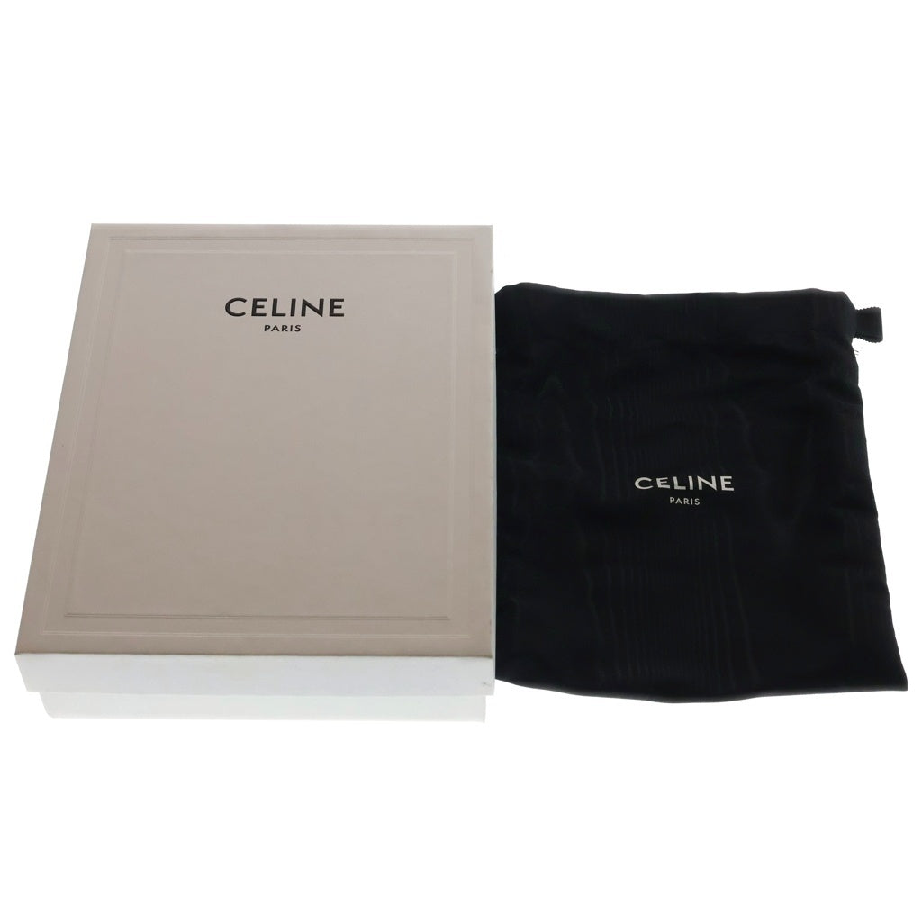 CELINE(セリーヌ) トラッキング モバイルポーチ フォンホルダー ロゴ ナイロン ブラック 10J212 レディース