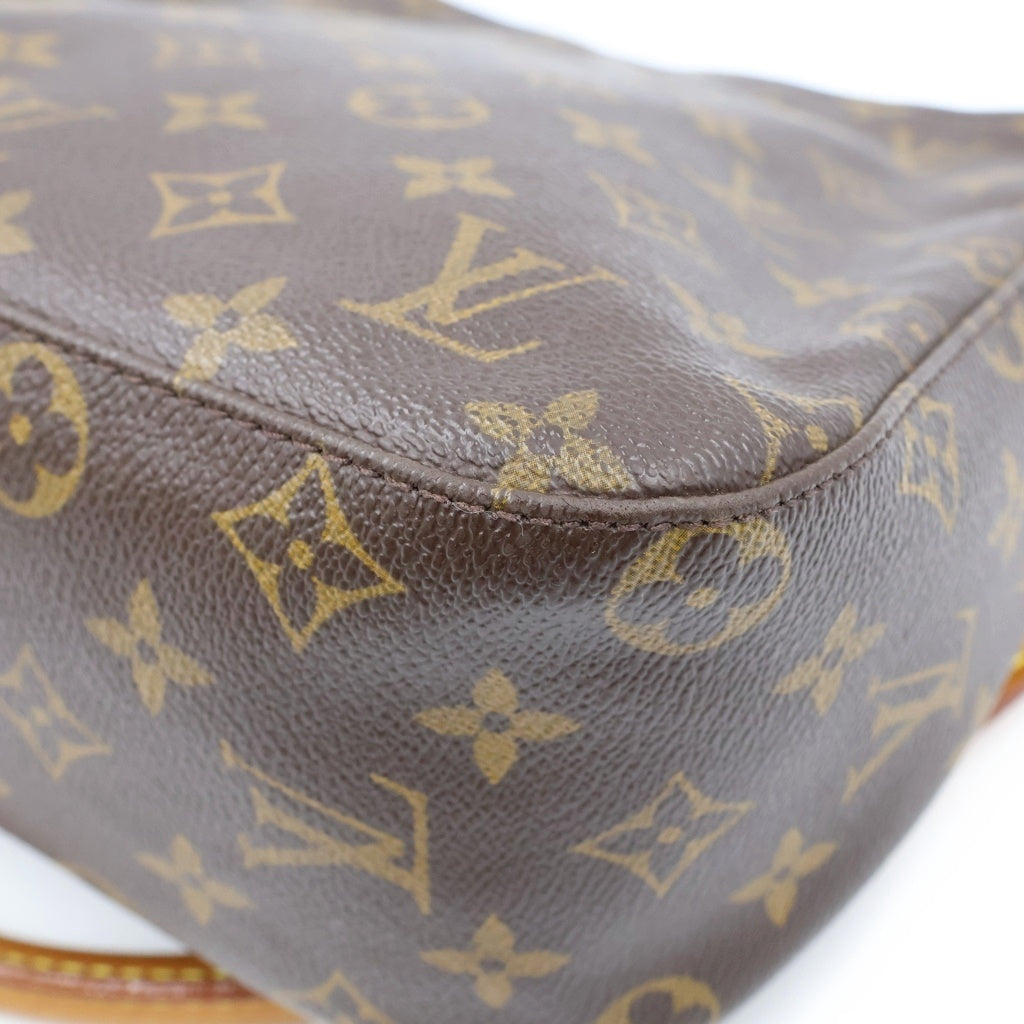 LOUIS VUITTON(ルイヴィトン) ルーピングMM ワンショルダーバッグ PVC レザー ブラウン M51146 レディース