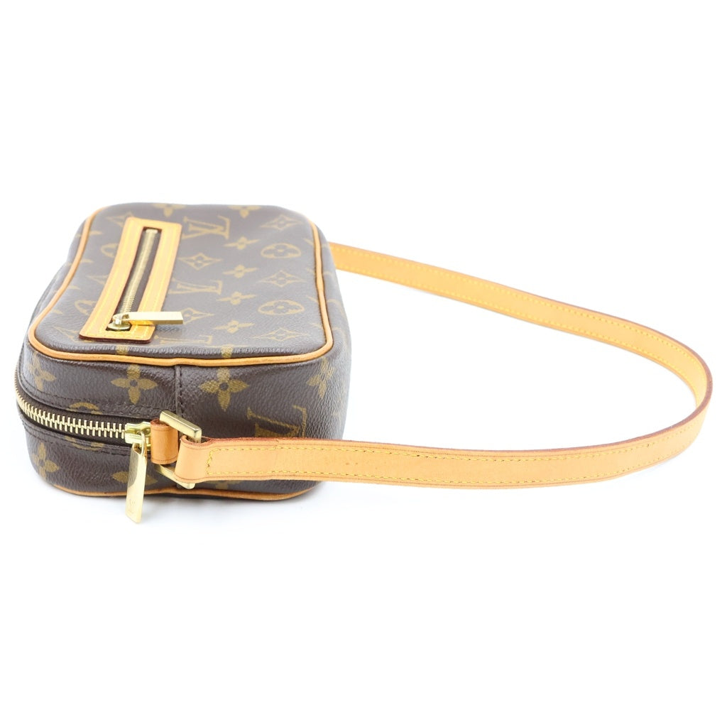 LOUIS VUITTON(ルイヴィトン) ポシェット シテ モノグラム ショルダーバック PVC レザー ブラウン M51183 レディース