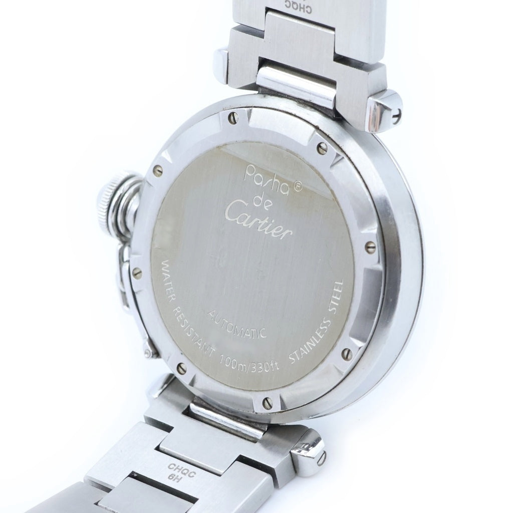 Cartier(カルティエ) パシャC 腕時計 白文字盤 シルバー SS/AT W31074M7
