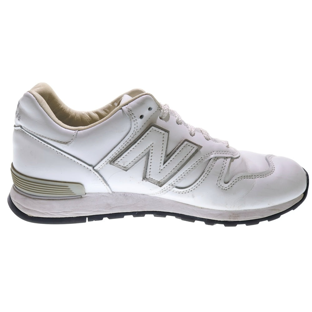 New Balance(ニューバランス) M670 ローカットスニーカー イングランド製 ホワイト M670WWG