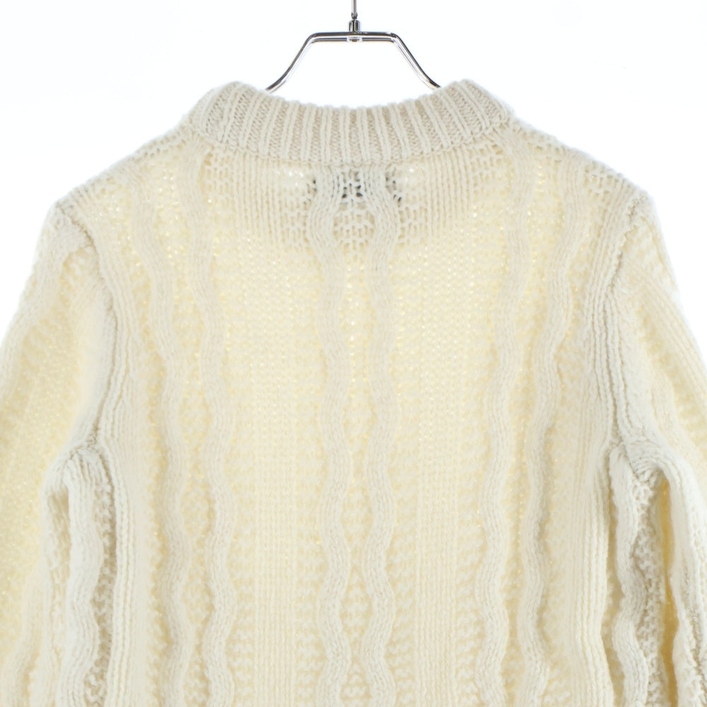 COACH(コーチ) ロングニット ローゲージ ホワイト