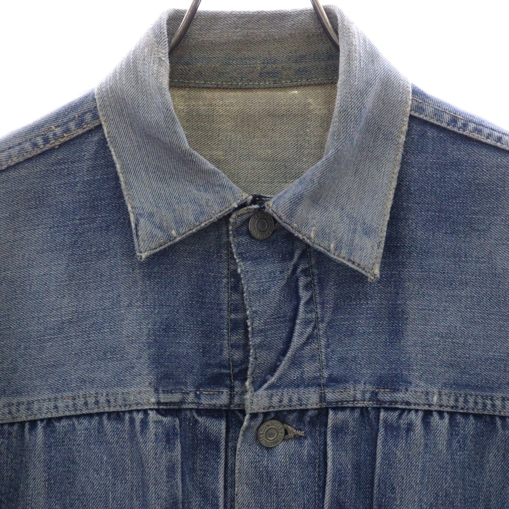 Levi's(リーバイス) 50s VINTAGE 507XX BIG E 紙パッチ ボタン裏刻印17 デニム ジャケット インディゴ