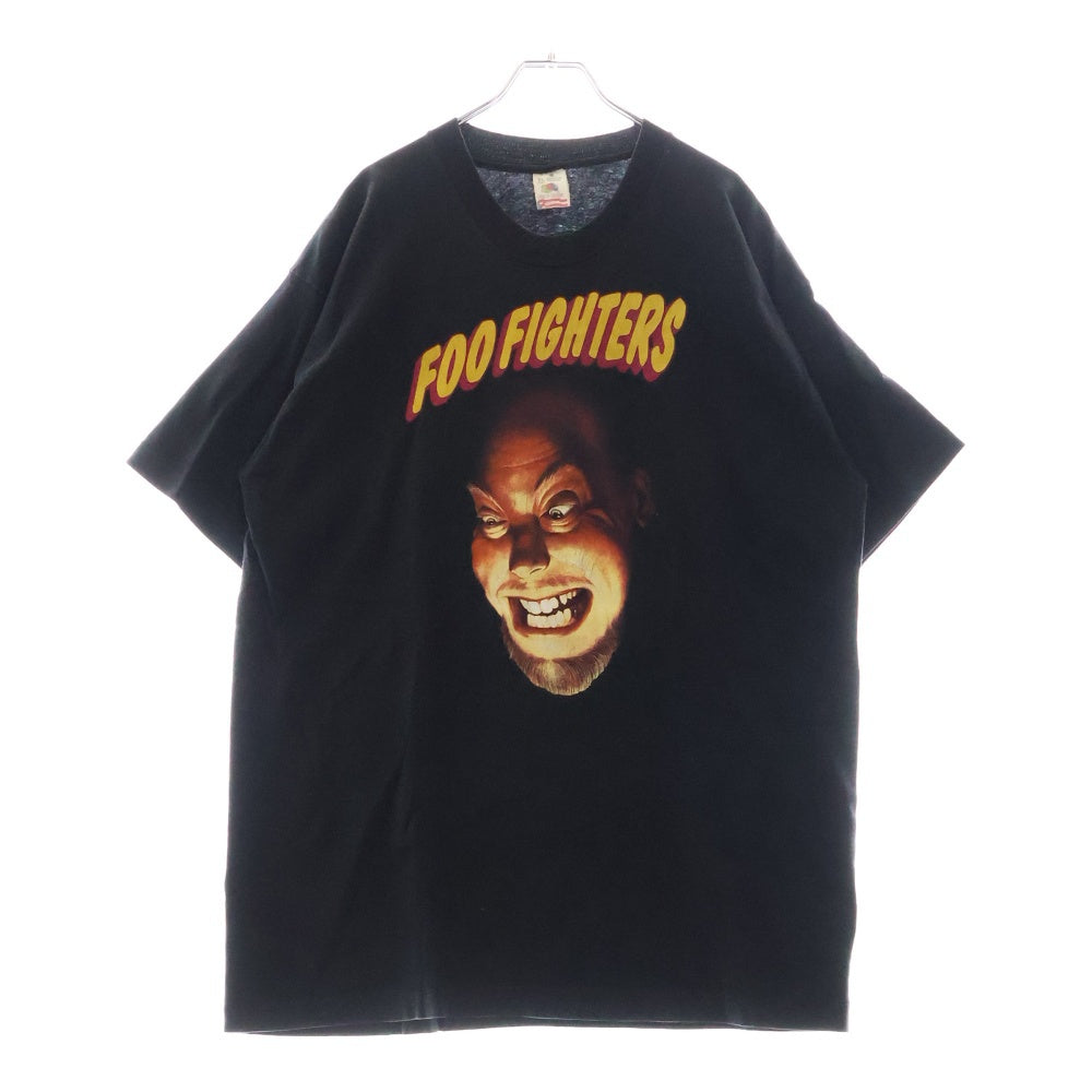 VINTAGE(ヴィンテージ) 90s FOO FIGHTERS EXHAUSTED ALBUM COVER フーファイターズ Tシャツ 半袖カットソー ブラック