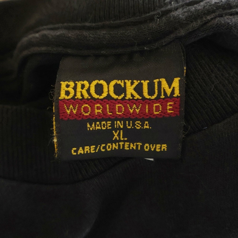 VINTAGE(ヴィンテージ) 90s RUSH COUNTERPARTS ラッシュカウンターパート Tシャツ 半袖カットソー ブラック
