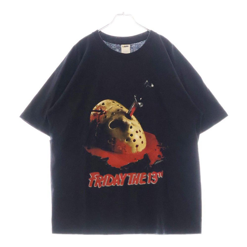 VINTAGE(ヴィンテージ) 90s FRIDAY THE 13 MADE IN HELL MOVIE PROMO 13日の金曜日 Tシャツ 半袖カットソー ブラック
