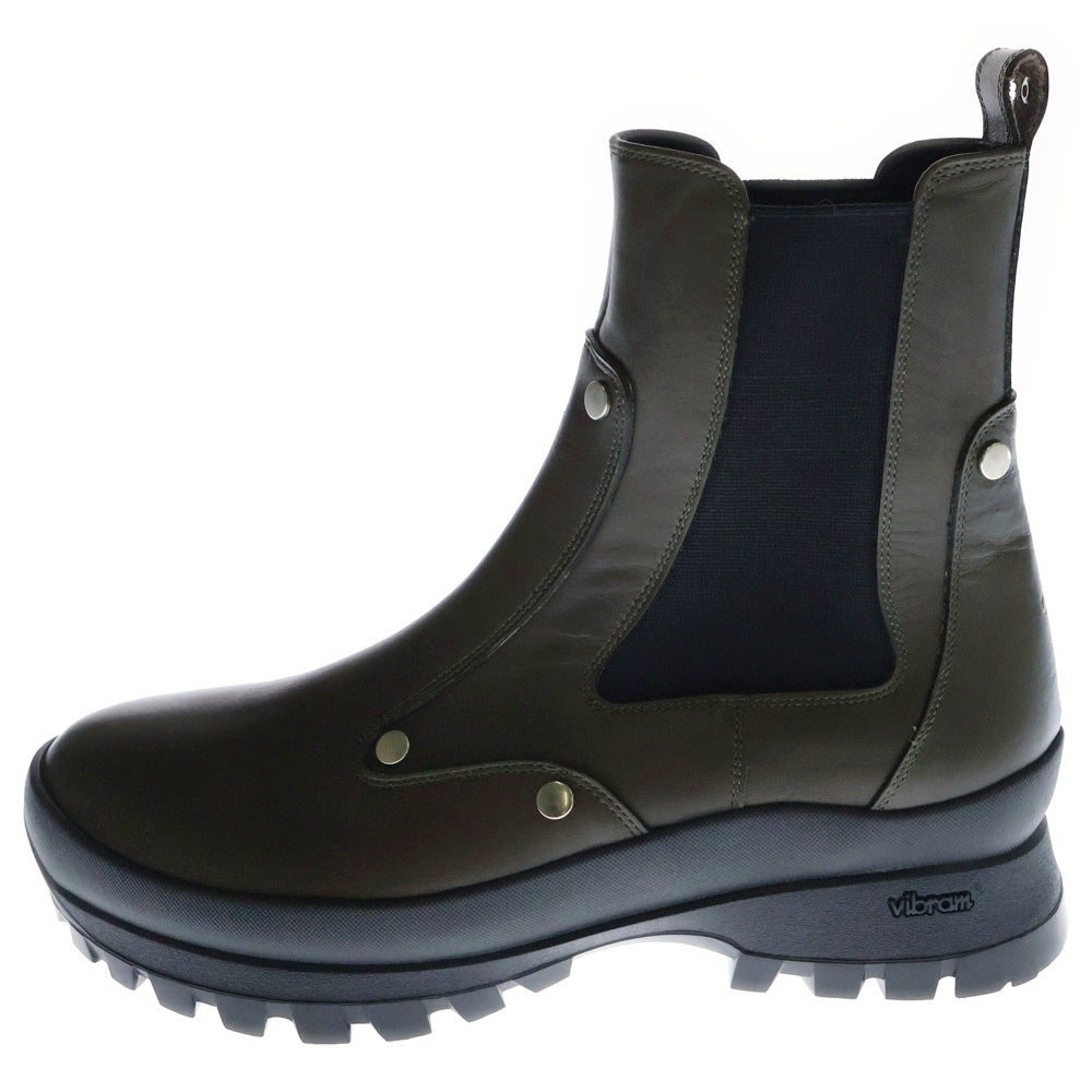 OAO(オーエーオー) LES ARCS BOOTS 24D 1A18AR1 サイドゴア レザー ブーツ ブラウン