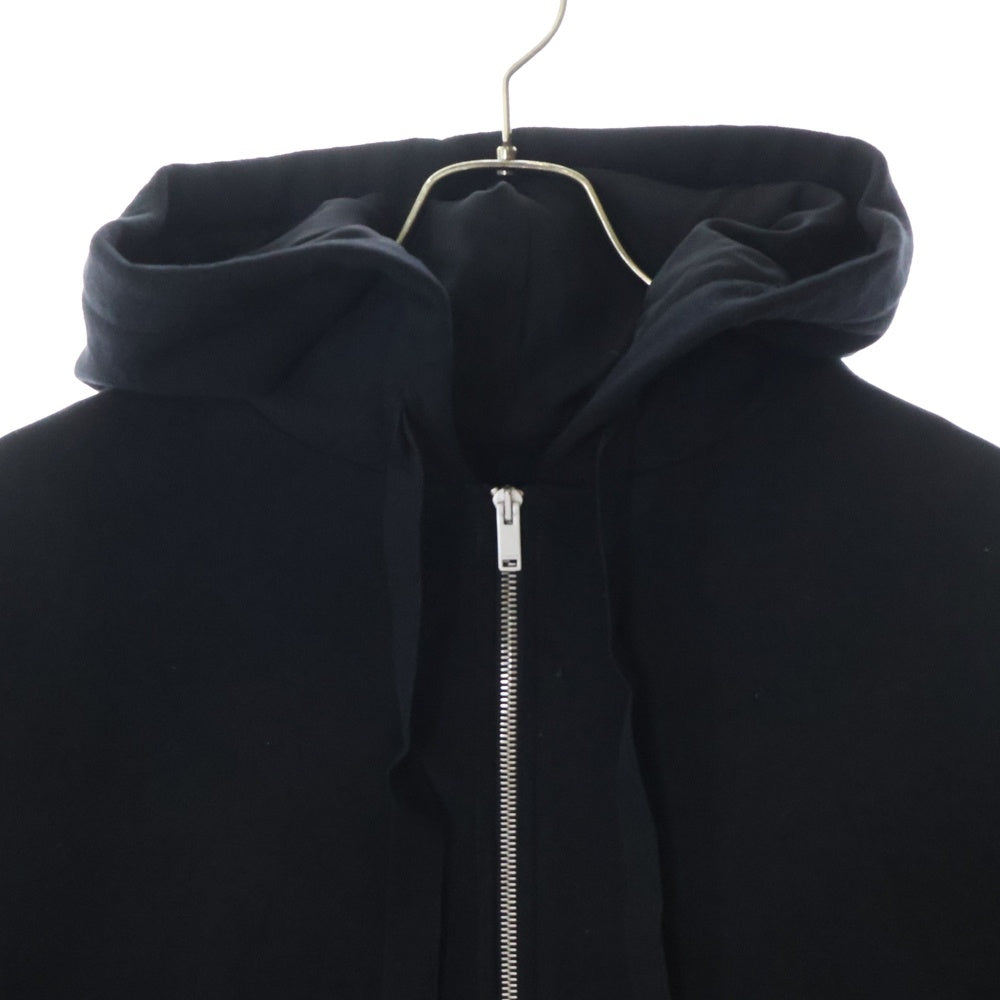 JIL SANDER(ジルサンダー) 24AW Felpa con Zip SWEAT JACKET J22HG0104 J20203 ジップアップ フーテッド ジャケット ブラック