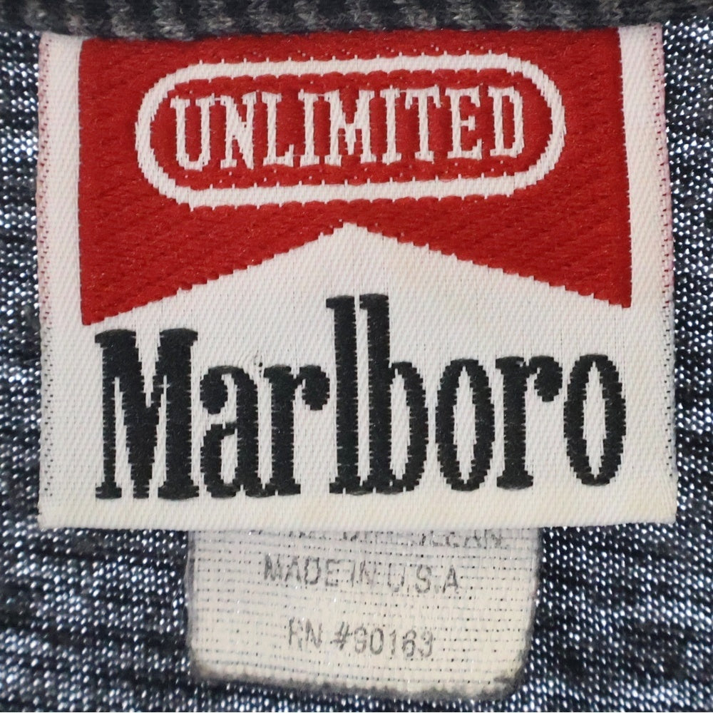 VINTAGE(ヴィンテージ) 90s MARBORO BORDER TEE マルボロ ボーダー半袖Tシャツ ブラック