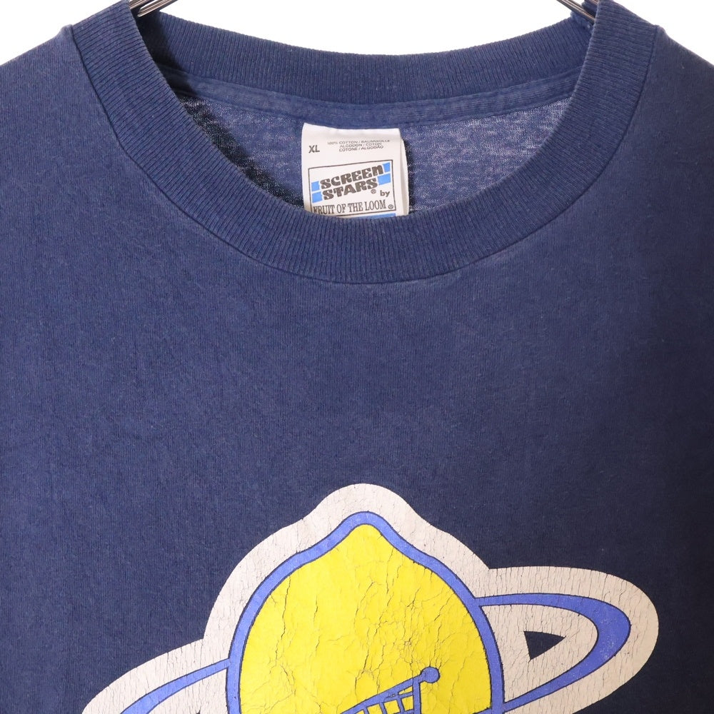 VINTAGE(ヴィンテージ) 90s U2 POP MART TEE 両面プリント半袖T シャツ カットソー ネイビー