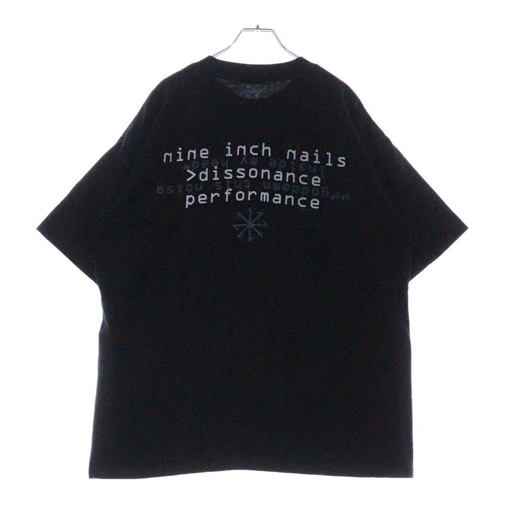 VINTAGE(ヴィンテージ) 90s vintage NINE INCH NAILS DISSONANCE USA製 ALL SPORT 半袖 Tシャツ カットソー ブラック