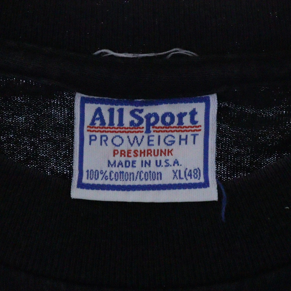 VINTAGE(ヴィンテージ) 90s vintage NINE INCH NAILS DISSONANCE USA製 ALL SPORT 半袖 Tシャツ カットソー ブラック