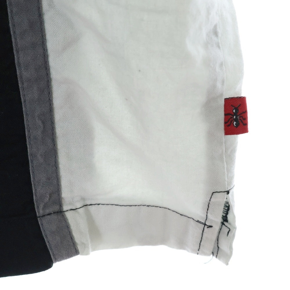 VINTAGE(ヴィンテージ) 00s PINK FLOYD DARK SIDE OF THE MOON EMBROIDERY SHIRT ピンクフロイド ダークサイドオブザムーン エンブロイダリー 刺繍 半袖シャツ ブラック