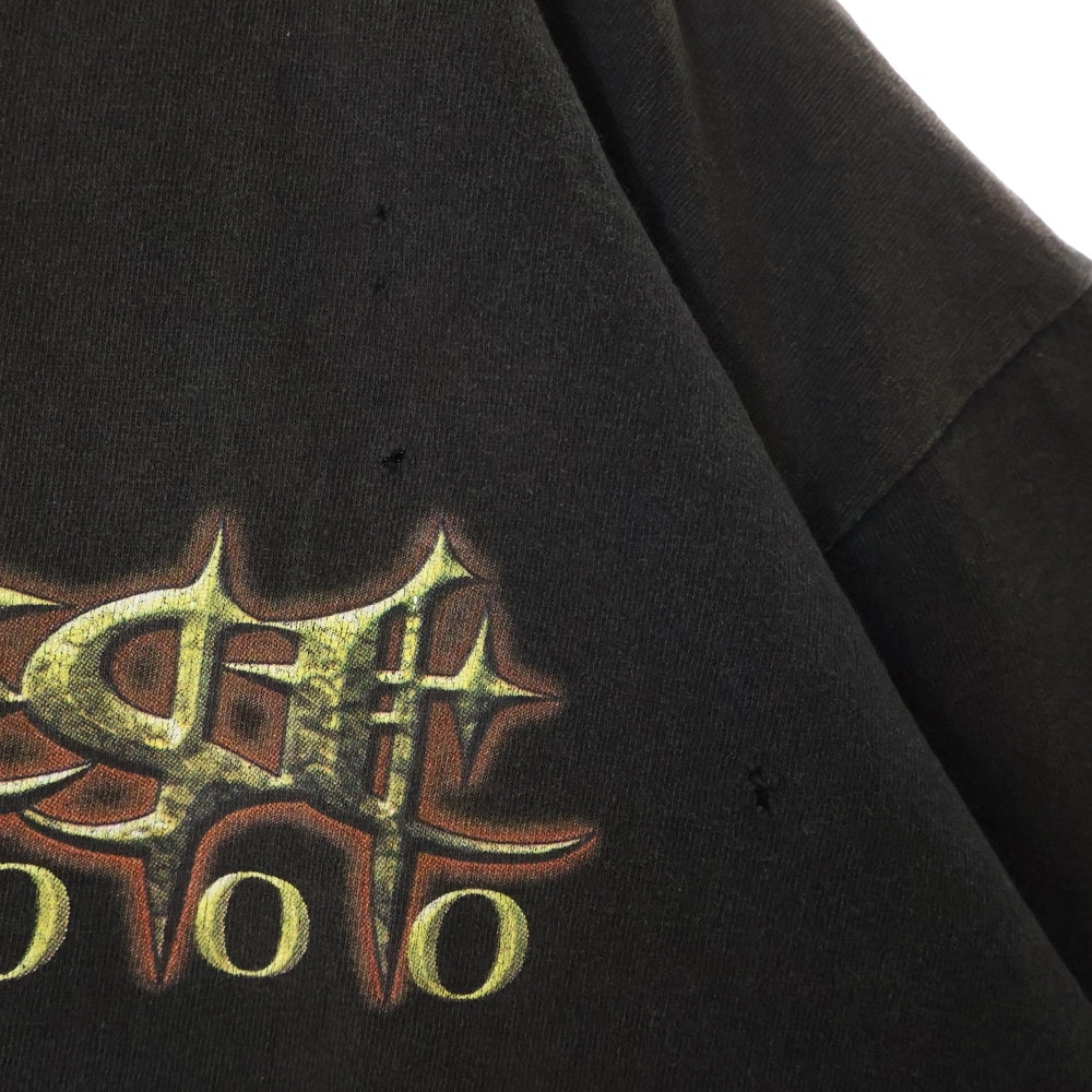 VINTAGE(ヴィンテージ) 00s OZZFEST オズフェス 2000 Tシャツ 半袖カットソー ブラック