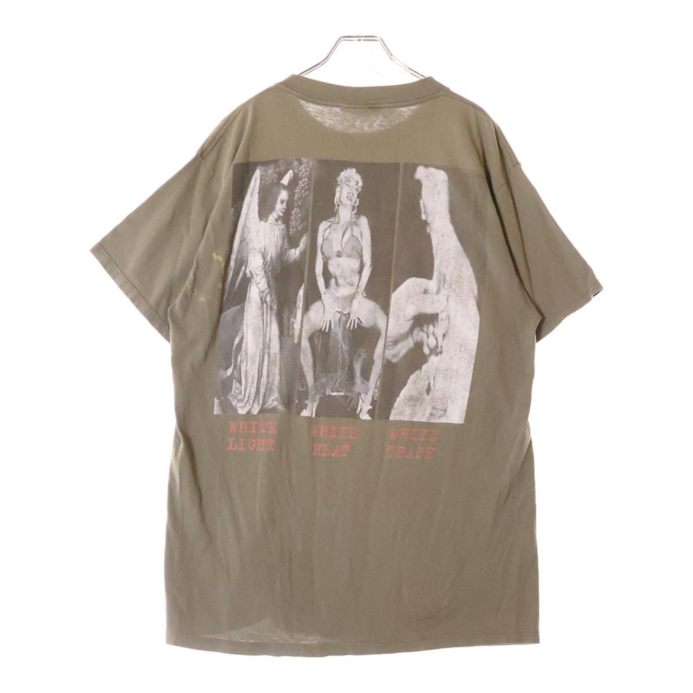 VINTAGE(ヴィンテージ) 90s SOCIAL DISTORTION TEE ソーシャルディストーション 両面プリント半袖Tシャツ カットソー カーキ