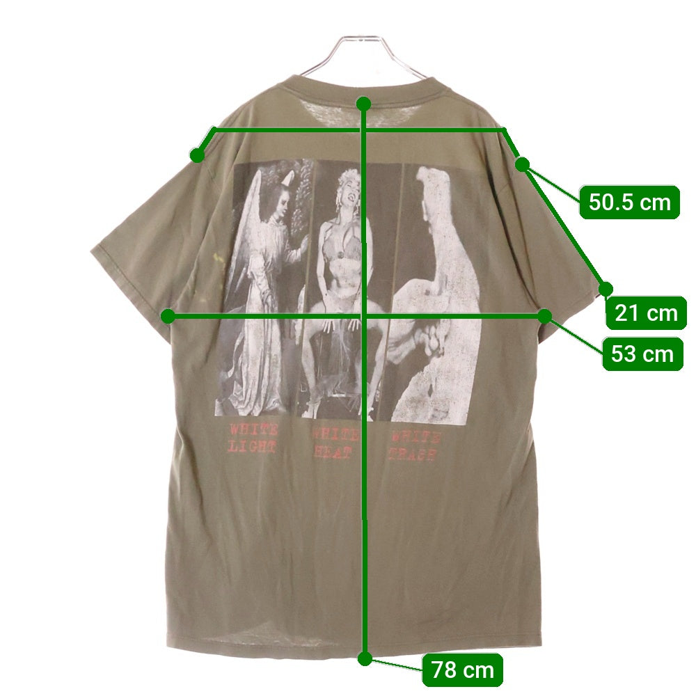 VINTAGE(ヴィンテージ) 90s SOCIAL DISTORTION TEE ソーシャルディストーション 両面プリント半袖Tシャツ カットソー カーキ