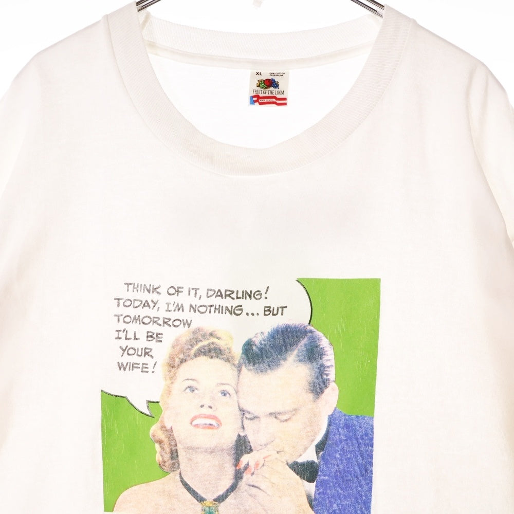 VINTAGE(ヴィンテージ) 90s VIRGINIA SLIMS TEE ヴァージニアスリム 両面プリント半袖Tシャツ カットソー ホワイト
