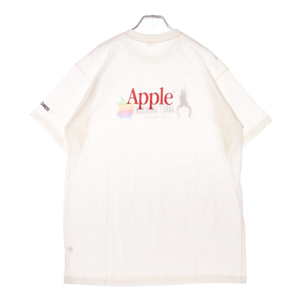 VINTAGE(ヴィンテージ) 90-00s JANET JACKSON Japan TOUR1990 Apple computer TEE ジャネット ジャクソン アップル 日本ツアー 半袖Tシャツ カットソー ホワイト