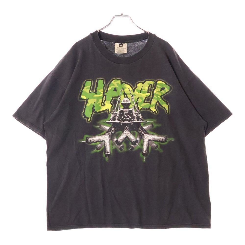 VINTAGE(ヴィンテージ) 90s Slayer The Sport Is War TEE スレイヤー 両面プリント半袖Tシャツ カットソー ブラック