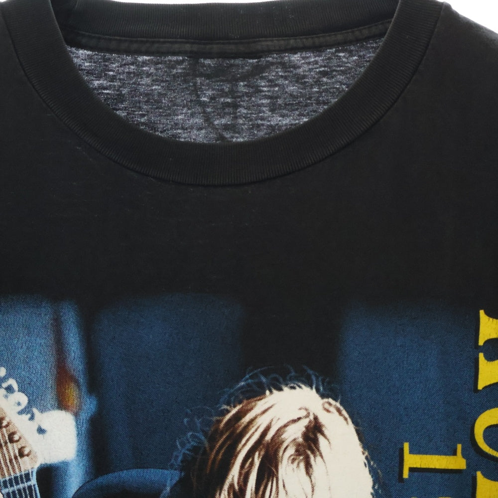 VINTAGE(ヴィンテージ) 00S NIRVANA KURT COBAIN 1967-1994 ニルヴァーナ カートコバーン両面プリント 半袖Tシャツ ブラック