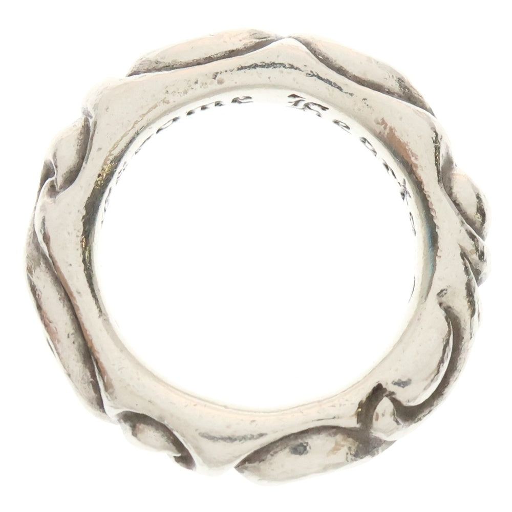 CHROME HEARTS(クロムハーツ) SCRL BAND スクロールバンド リング シルバー BCA351
