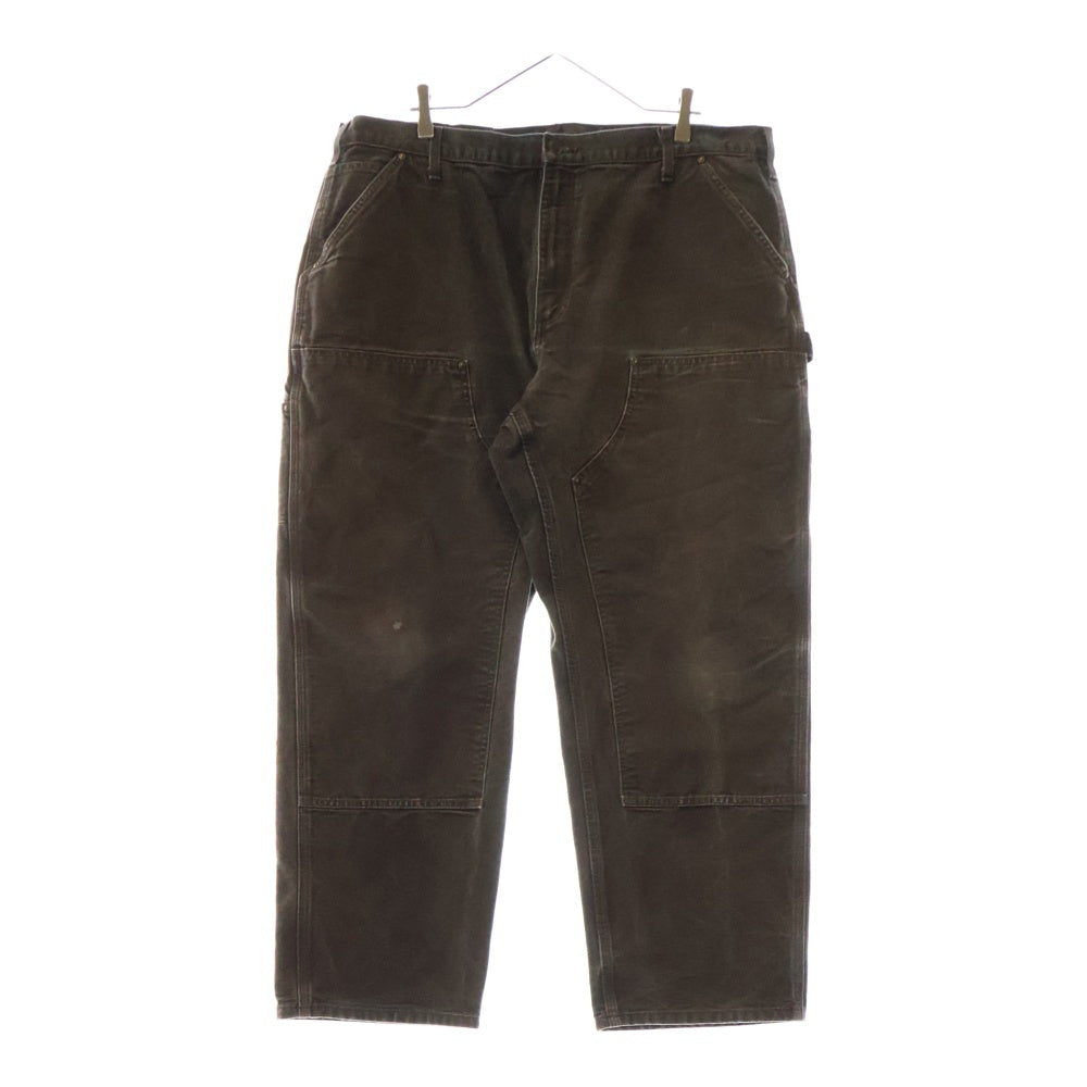 CARHARTT(カーハート) 00s DOUBLE KNEE WORK PANTS ダブルニーワークパンツ メキシコ製 ダークブラウン B136 DKB