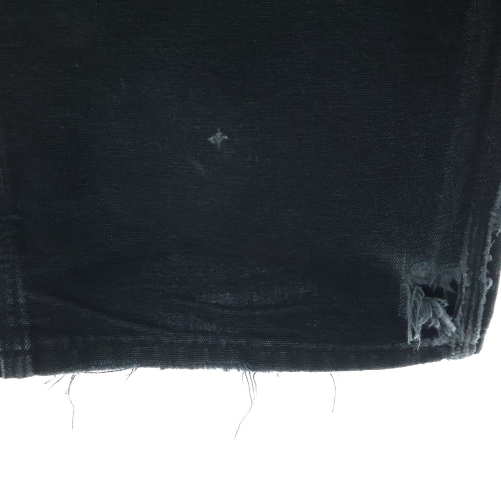 CARHARTT(カーハート) 00s DOUBLE KNEE WORK PANTS ダブルニーワークパンツ メキシコ製 ブラック B01 BLK