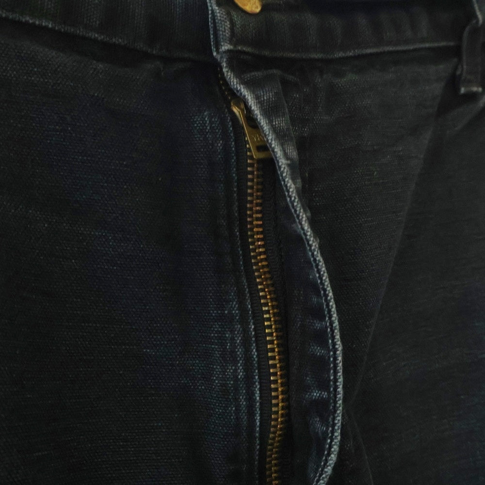 CARHARTT(カーハート) 00s DOUBLE KNEE WORK PANTS USA製 ダブルニーワークパンツ アメリカ製 ブラック B01 BLK
