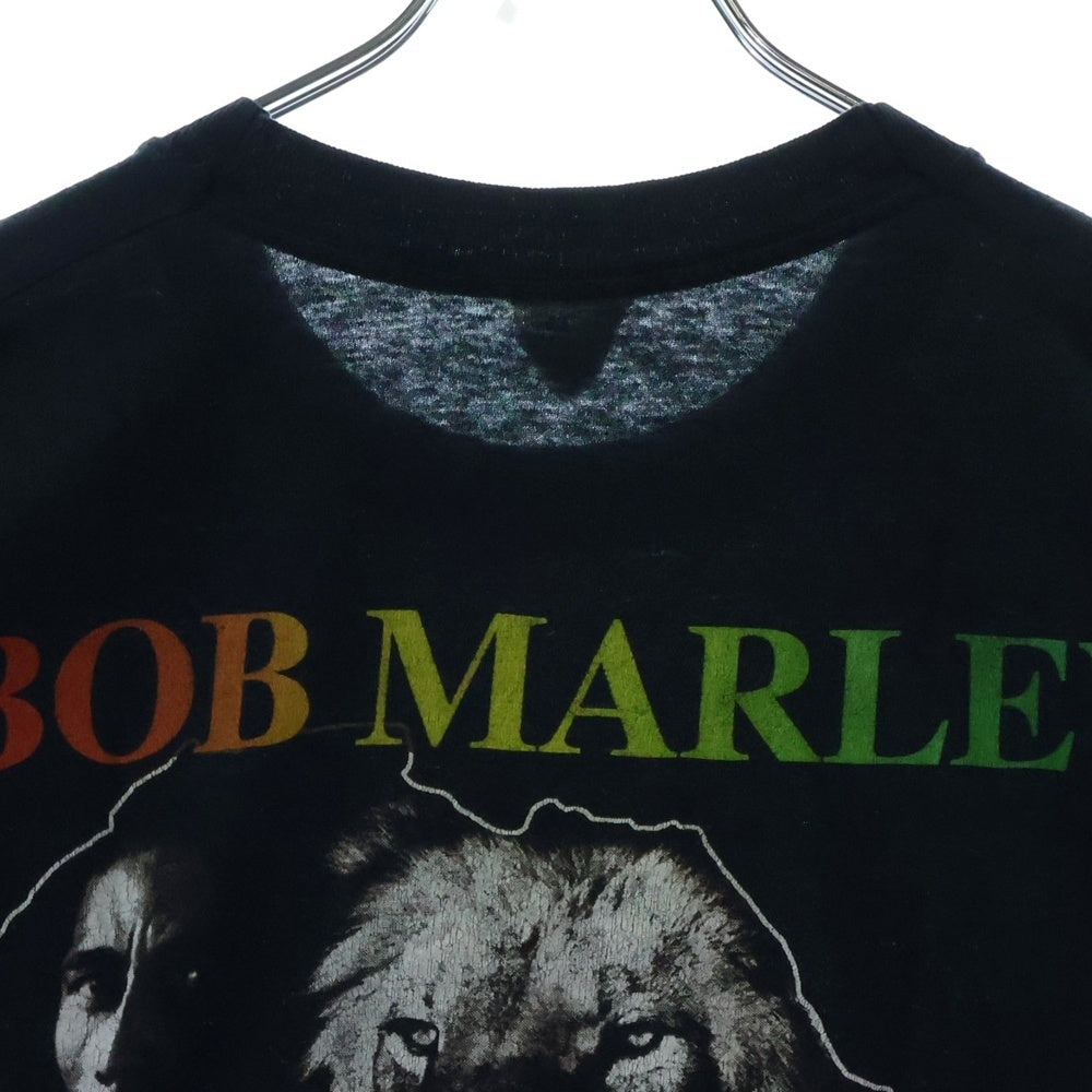 VINTAGE(ヴィンテージ) 90s BOB MARLEY POSOTOVE VIBRATION TEE ボブマーリー 両面プリント Tシャツ 半袖カットソー ブラック