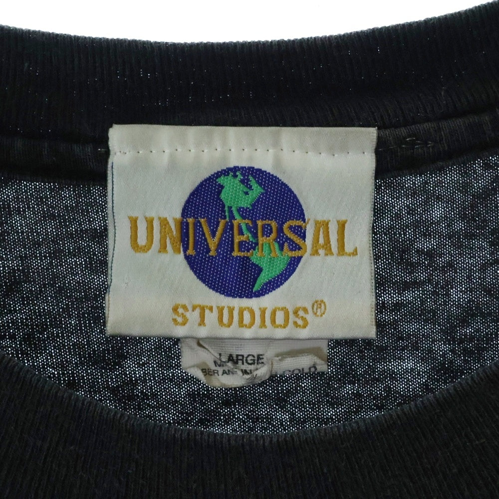 VINTAGE(ヴィンテージ) 90s UNIVERSAL STUDIOS FLORIDA TEE ユニバーサルスタジオフロリダ Tシャツ 半袖カットソー ブラック