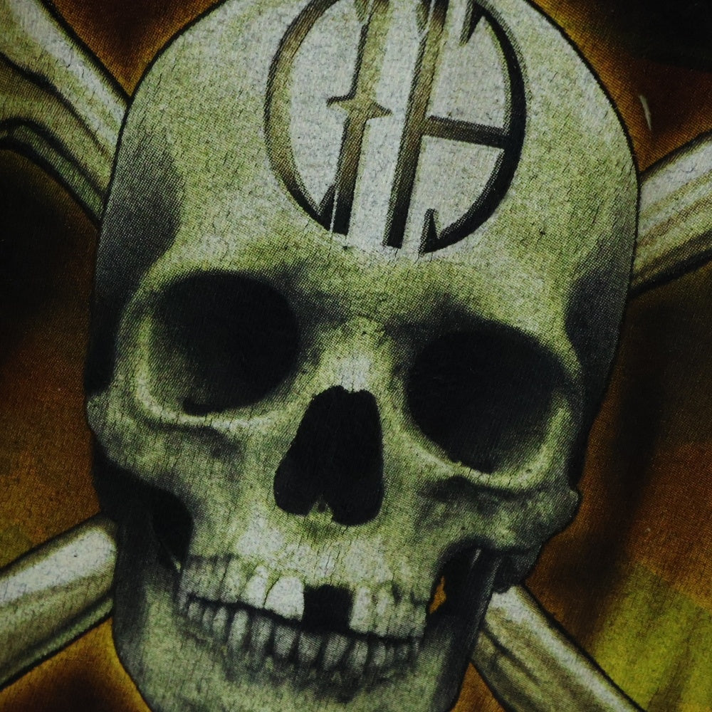 VINTAGE(ヴィンテージ) 90s PANTERA FLAG AND SKULL TEE パンテラ フラッグ スカル Tシャツ 半袖カットソー ブラック