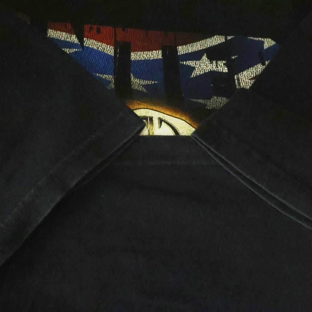 VINTAGE(ヴィンテージ) 90s PANTERA FLAG AND SKULL TEE パンテラ フラッグ スカル Tシャツ 半袖カットソー ブラック