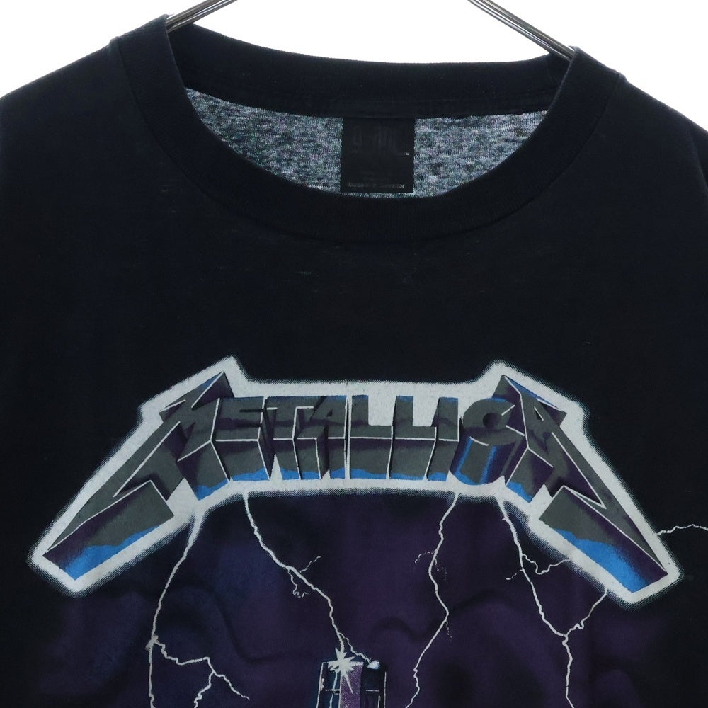 VINTAGE(ヴィンテージ) 90s METALLICA RIDE THE LIGHTNING メタリカ ライド・ザ・ライトニング Tシャツ 半袖カットソー ブラック
