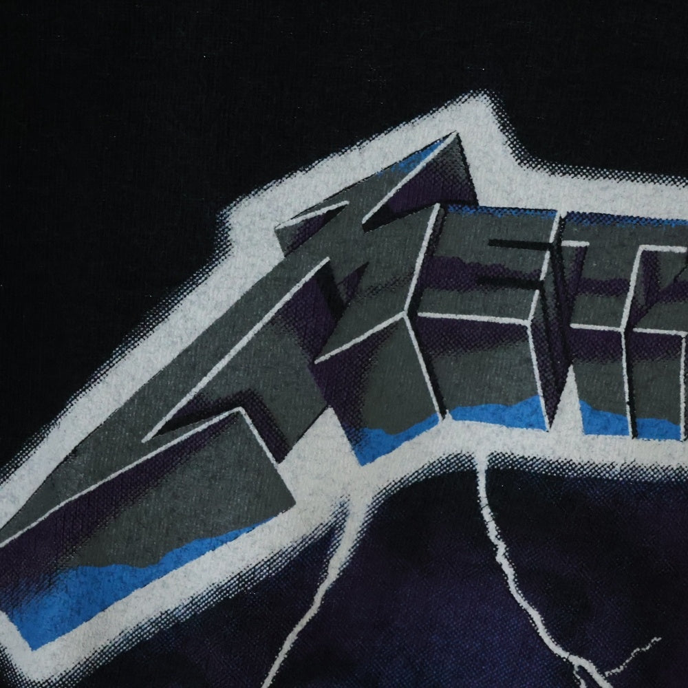 VINTAGE(ヴィンテージ) 90s METALLICA RIDE THE LIGHTNING メタリカ ライド・ザ・ライトニング Tシャツ 半袖カットソー ブラック