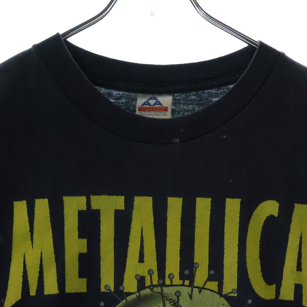 VINTAGE(ヴィンテージ) 90s METALLICA FIXXXER メタリカ Tシャツ 半袖カットソー ブラック