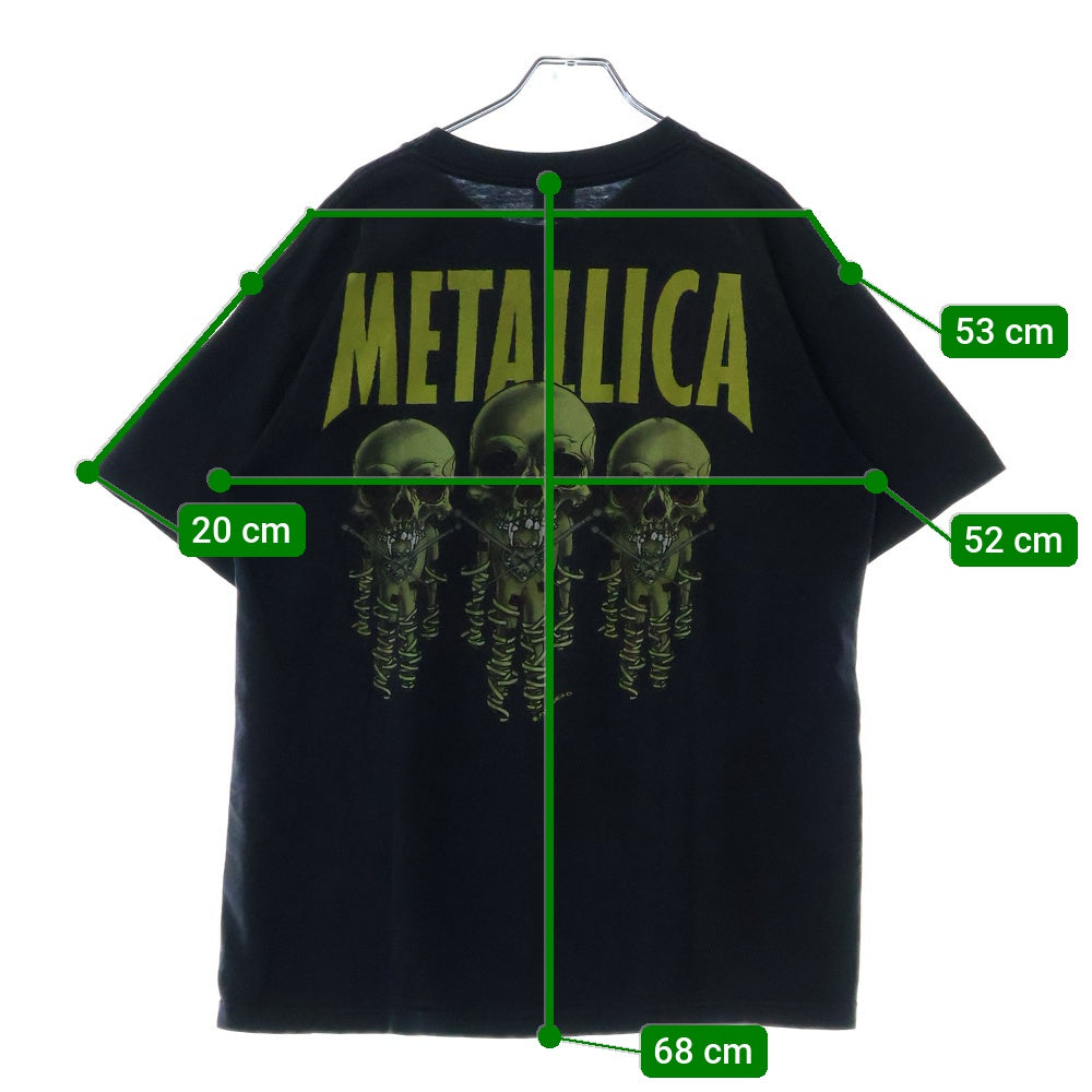 VINTAGE(ヴィンテージ) 90s METALLICA FIXXXER メタリカ Tシャツ 半袖カットソー ブラック