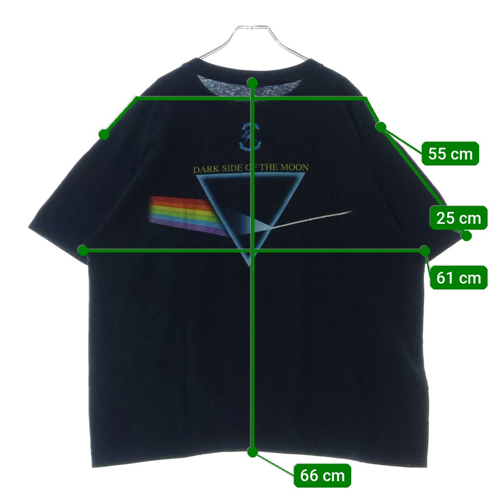 VINTAGE(ヴィンテージ) 00s PINK FLOYD DARK SIDE OF THE MOON Y2K ピンクフロイド Tシャツ 半袖カットソー ネイビー
