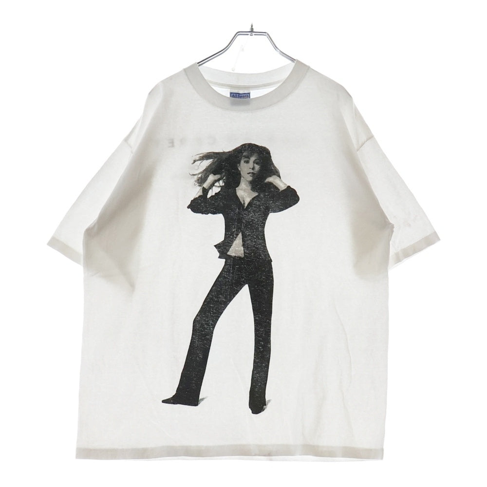 VINTAGE(ヴィンテージ) 90s MARIAH CAREY DAYDREAM MONOCHROME TEE マライアキャリー 両面プリント Tシャツ 半袖カットソー ホワイト